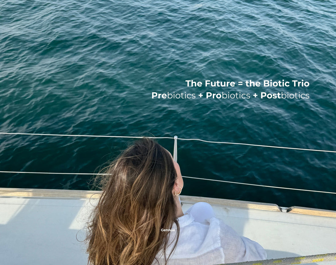 probiotic, postbiotic, prebiotic, gut health, gut supplement, wellness, gut brain axis, gut meet mind, women's heath, cholesterol, immunity, skin health, gut supplements, wellness